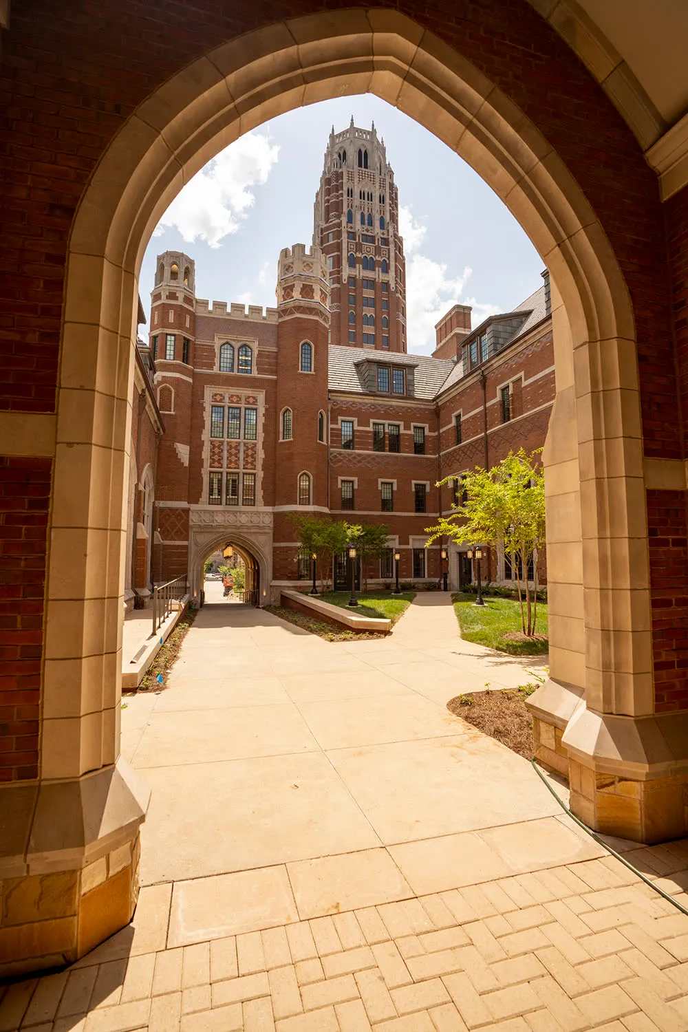 Vanderbilt University campus archway